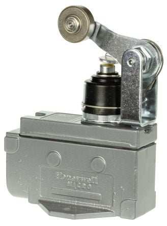 Honeywell V7 Series Roller Lever Limit Switch, SPDT, IP65, Die Cast Zinc Housing, 600V ac, 10A