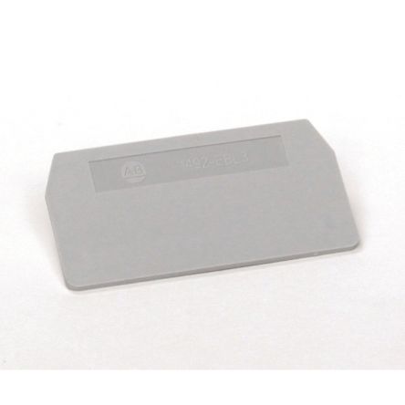 Allen Bradley, 1492 Polyamide End Barrier for use with LKD3, LG3, L3P, 1492-L3