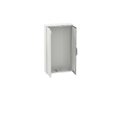 Schneider Electric PanelSeT SM Series Sheet Steel 2-Door Floor Standing Enclosure, Opaque Door, IP55