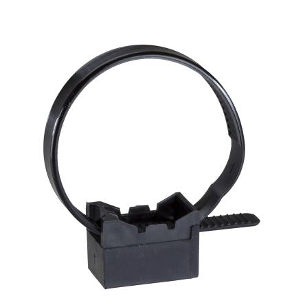 Schneider Electric Hook & Loop Cable Tie, Conduit Support, 115 mm x 225mm, Black Polyamide 12