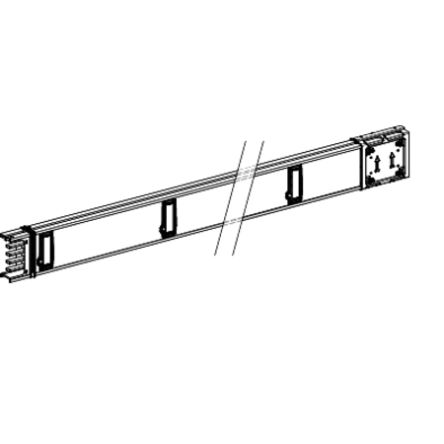 Schneider Electric Horizontal Distribution Busbar Trunking, 250A, 2 m, Canalis Series