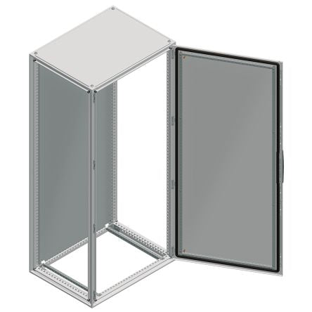 Schneider Electric NSYSF Series Grey Steel Enclosure, IP55, IK10 1800 mm, 500 mm, 400 mm
