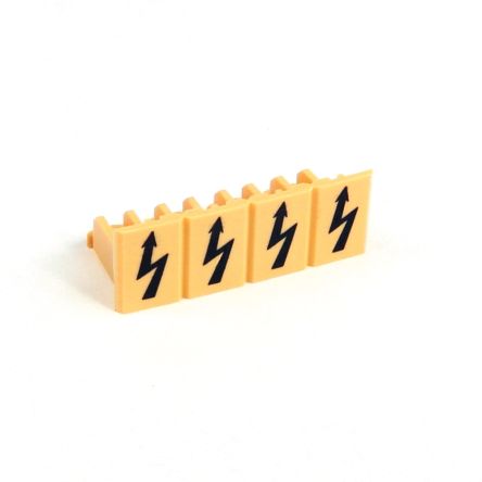 Allen Bradley, 1492-EWPL6 Polyamide Electrical Warning Plate for use with 1492-L