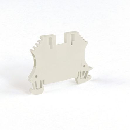 Allen Bradley 1492-J2Q Series Feed Through Terminal Block, 4-Way, 22AWG Wire, 25A Screw