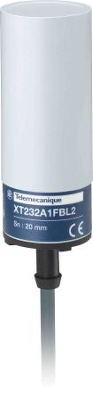 Telemecanique Sensors XT232A1FBL2 Barrel Capacitive Proximity Sensor XT 20 mm 2-Wire 300mA 240V ac 240 V ac
