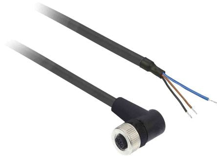 Telemecanique Sensors Female 3 way M12 to Sensor Actuator Cable, 5 m