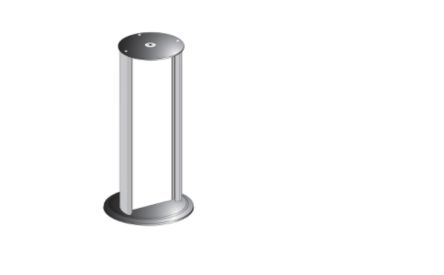 Telemecanique Sensors, XUSZMF202 Series Fixing Column for Use with XUSL.E...136 to XUSL.E...181