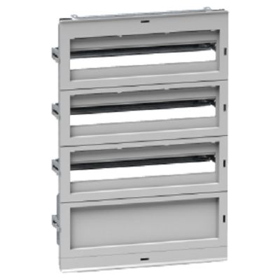 Schneider Electric PanelSeT Series Black RAL 7035 Steel Modular Distribution Chassis, 680 mm H, 460mm W, 680 mm L For