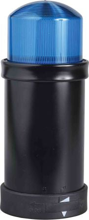Schneider Electric XVBC Series Blue Flashing Effect Flashing Light Element, Discharge Tube Bulb 24V, AC/DC, IP65
