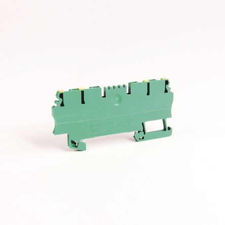 Allen Bradley 1492-LG2 1492 Series DIN Rail Terminal Block Green, Yellow, 1.5mm², Spring Clamp