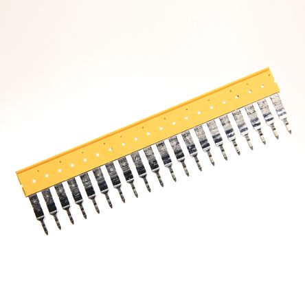 Allen Bradley, 1492 Polyamide Plug-In Centre Jumper for use with 1492-L4, L4Q, L4T, L16D, LD4, LD4C, LD4DF, LD4DR, LD4SS