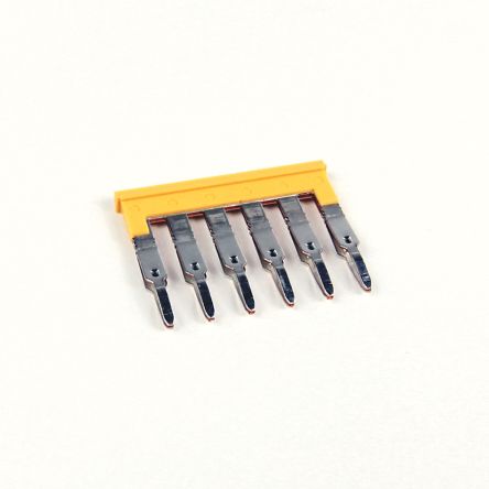 Allen Bradley, 1492 Polyamide Plug-In Centre Jumper for use with LC3, LDG3P, LDC3, LDAG3, JKD3, J3TW, J3P, J3, 1492-LM3