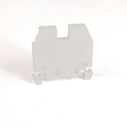 Allen Bradley 1492-W6-W 1492-W Series Feed Through Terminal Block White, 6mm², Screw