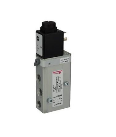 Norgren Pneumatic Solenoid Valve - Solenoid BSPP, ISO 228 80207 Series 230 V ac, 24V dc