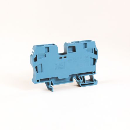 Allen Bradley 1492-L10-RE 1492 Series DIN Rail Terminal Block Red, 10mm², Spring Clamp, IECEx/ATEX