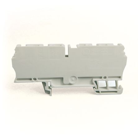Allen Bradley 1492-L3Q-W 1492 Series DIN Rail Terminal Block White, 2.5mm², Spring Clamp, IECEx/ATEX