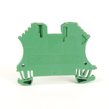 Allen Bradley 1492 Series Screw Terminal, 3-Way, 12AWG, 22 AWG Wire, 24A Screw Cage