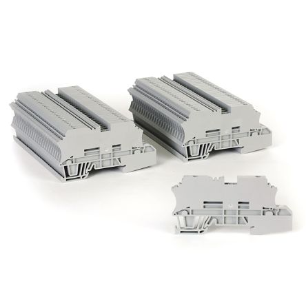 Allen Bradley 1492 Series Screw Terminal, 3-Way, 12AWG, 22 AWG Wire, 10A Screw Cage