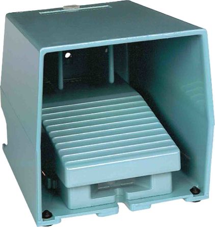 Schneider Electric Industrial Duty Momentary On-Off Foot Switch - 2 NO/2 NC Metal 3A Contact Current, 240 V ac Contact