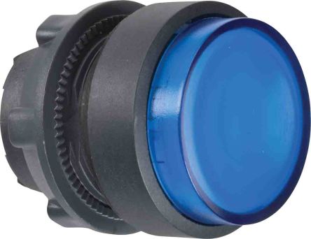Schneider Electric Harmony Series Blue Spring Return Push Button Head, 22 mm Cutout, IP69K, IP67, IP66