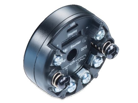 Baumer 2222 Temperature Transmitter PT100 Input 40V, 85 °C, -40 °C
