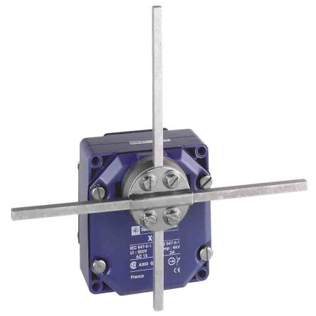 Telemecanique Sensors OsiSense XC Series Rod Limit Switch, 1 NO/1 NC, IP65, Zinc Alloy Housing, 240V ac, 3A
