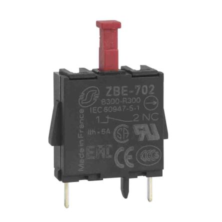 Schneider Electric Harmony Series Contact Block, 250V, 1 NC