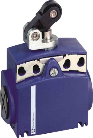 Telemecanique Sensors OsiSense XC Series Roller Plunger Limit Switch, 1 NO/1 NC, IP66, IP67, Plastic Housing, 240V ac,