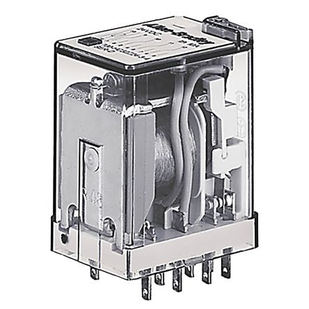 Allen Bradley Non-Latching Relay, 110V dc Coil, 10A Switching Current, DPDT