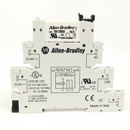 Allen Bradley 700-HL Series Interface Relay Module, DIN Rail, 24V ac/dc Coil