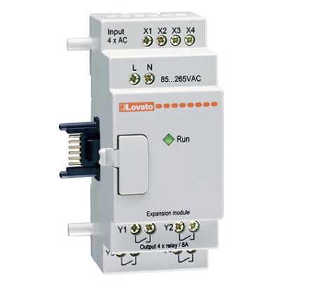Lovato Micro PLC's Series Expansion Module for Use with PLC