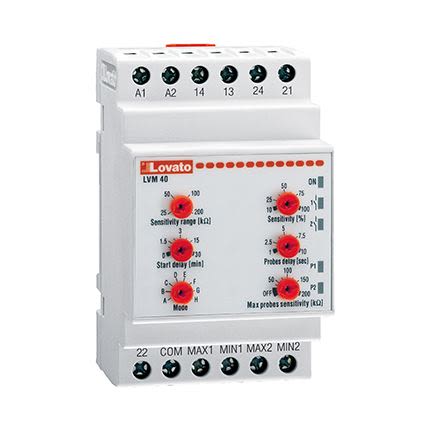 Lovato Monitoring Relay, DIN Rail, 220V ac, 240 V ac