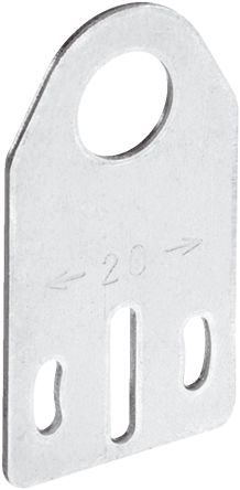 SICK, BEF Series Mounting Bracket for Use with M12 Sensors