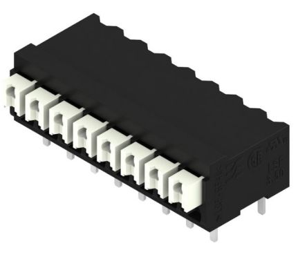 Weidmüller LSF Series PCB Terminal Block, 8-Contact, 3.5 mm Pitch, 1 Row, 1824480000