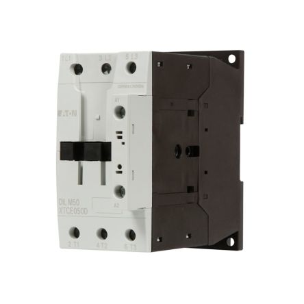 Eaton DILM Contactor, 230V ac, 240 V ac Coil, 3-Pole, 700 A, 22 kW 240V ac, NO, 690V
