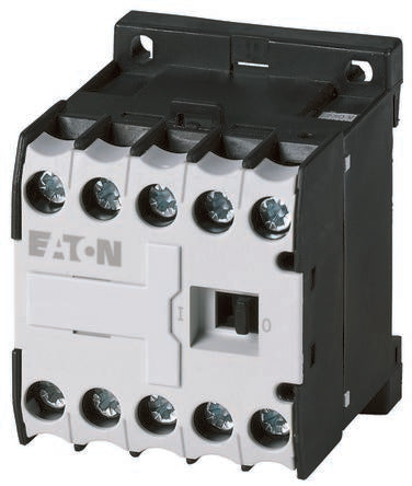 Eaton DILER Contactor, 24V Coil, 10 A, 1.1 W 690V dc, 3 NO/1 NC, 240V