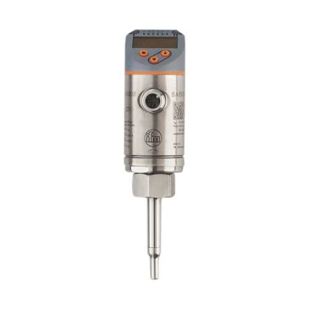 ifm electronic SA5000 Series Flow Sensor Flow Sensor for Air, Liquid, 0m/s, 0.04 m/s Min