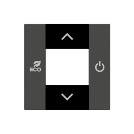 ABB Grey 1 Gang Cover Plate