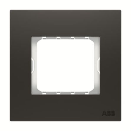 ABB Black 1 Gang Light Switch Cover