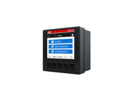ABB 3 Phase LCD Power Monitoring Device, Type Transformer Connected