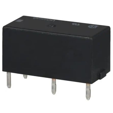 Omron PCB Non-Latching Relay, 5V dc Coil, 5A Switching Current, SPST
