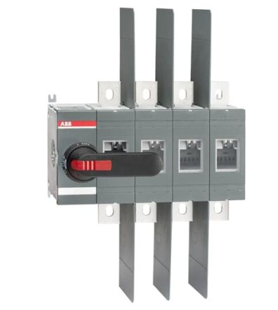 ABB 4-Pole Surface Mount Switch Disconnector -, IP00, 800A, 40 W