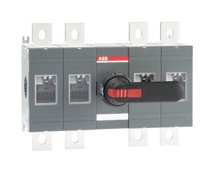 ABB 4-Pole Surface Mount Switch Disconnector -, IP00, 630A, 630 kW