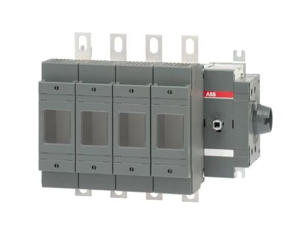 ABB Fuse Switch Disconnector, 4-Pole, 200 A, 200A