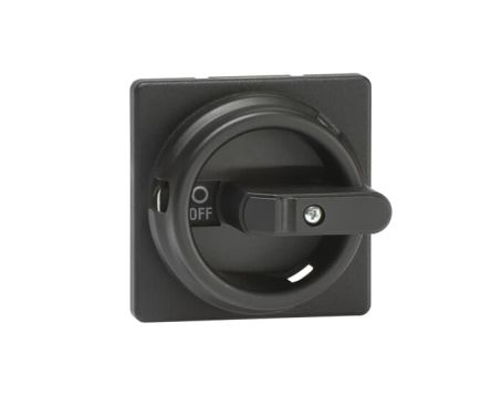 ABB Black Rotary Handle, 59 mm, OZ Series