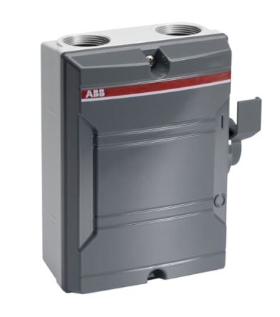 ABB 4-Pole Surface Mount Switch Disconnector -, IP65, 15 kW