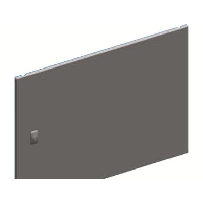 ABB Sheet Steel RAL 7035 Single Door, 864 mm H, 864mm W, 15 mm L for Use with Cabinets TriLine