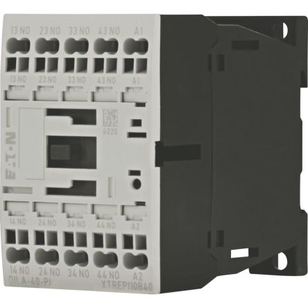 Eaton DILA Contactor Relay, 24V dc Coil, 4-Pole, 4 NO, 690V