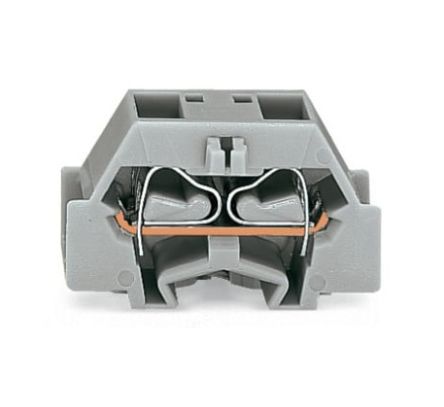 WAGO 261-346 261 Series Modular Terminal Block Orange, 2.5mm², 1-Level, Cage Clamp