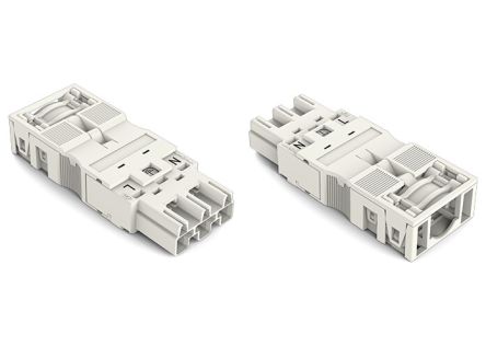 WAGO 770 Series Connector Male Cage Clamp, 3-Pole, 25A, 3-Way, IP20